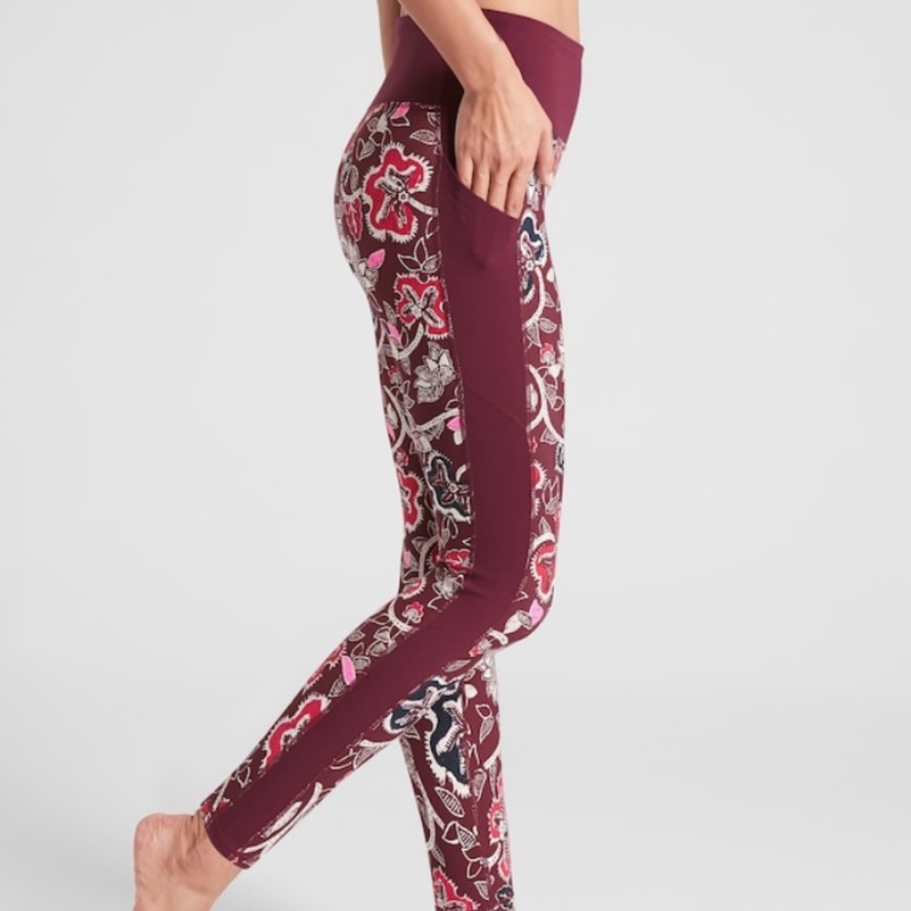 NWT ATHLETA AFFIRMATION 7/8 TIGHT !! - Picture 3 of 5